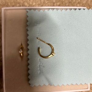 Pura Vida Demi Fine Gold Earrings